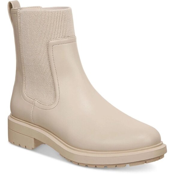 Alfani Womens Faux Leather Pull on Booties - Picture 1 of 3